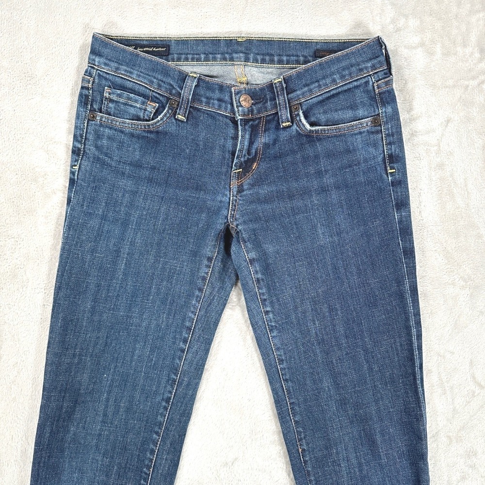 Citizens of Humanity Jeans Kelly 001 Low Waist Bootcut Blue Size 26